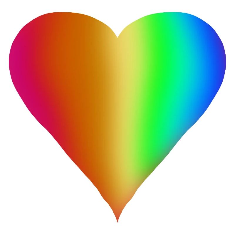 Das Regenbogenherz
