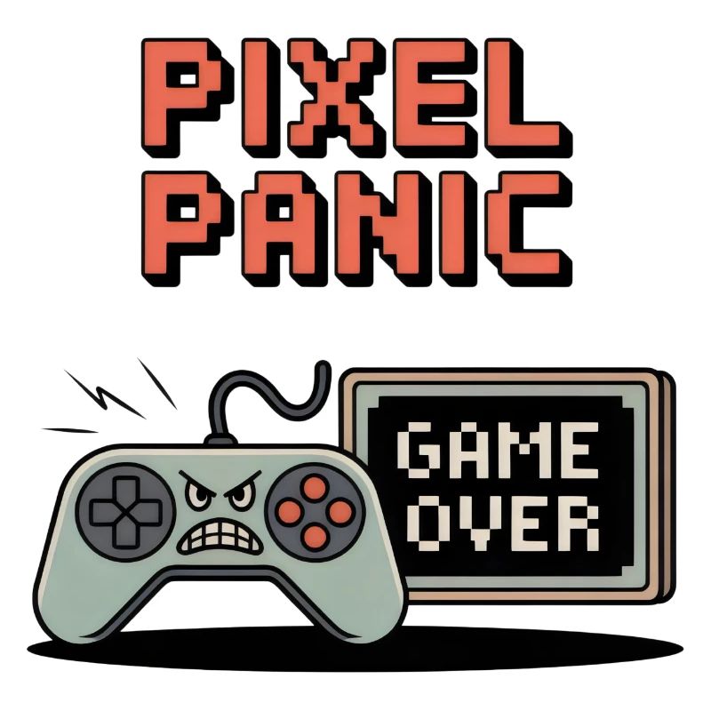 Pixel Panic – Game Over Rage Modus