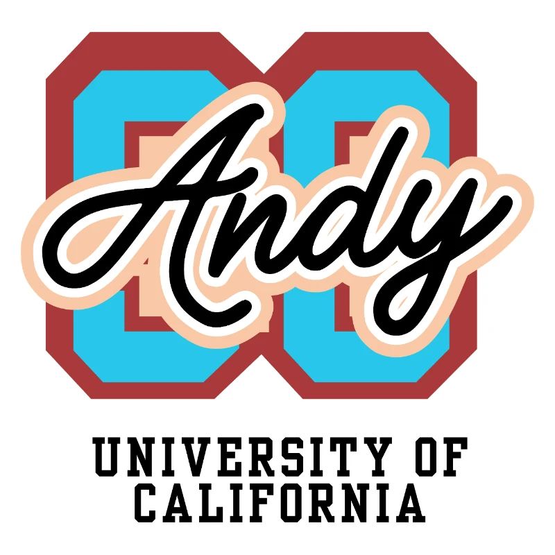 Andy Retro Varsity Emblem