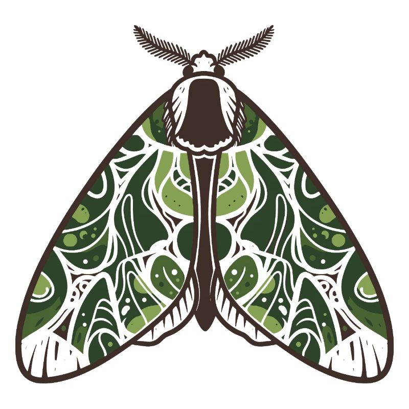 Verdant Leafwing Moth