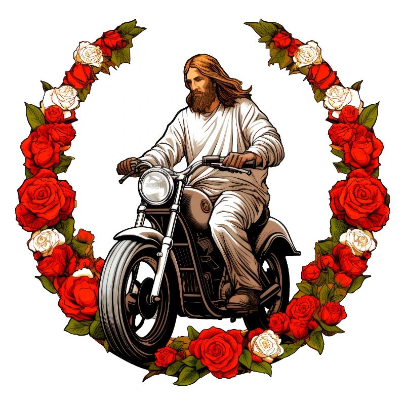 Jesus Motorrad