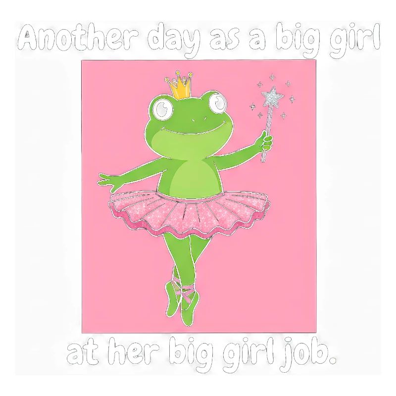 Frog princess in tutu