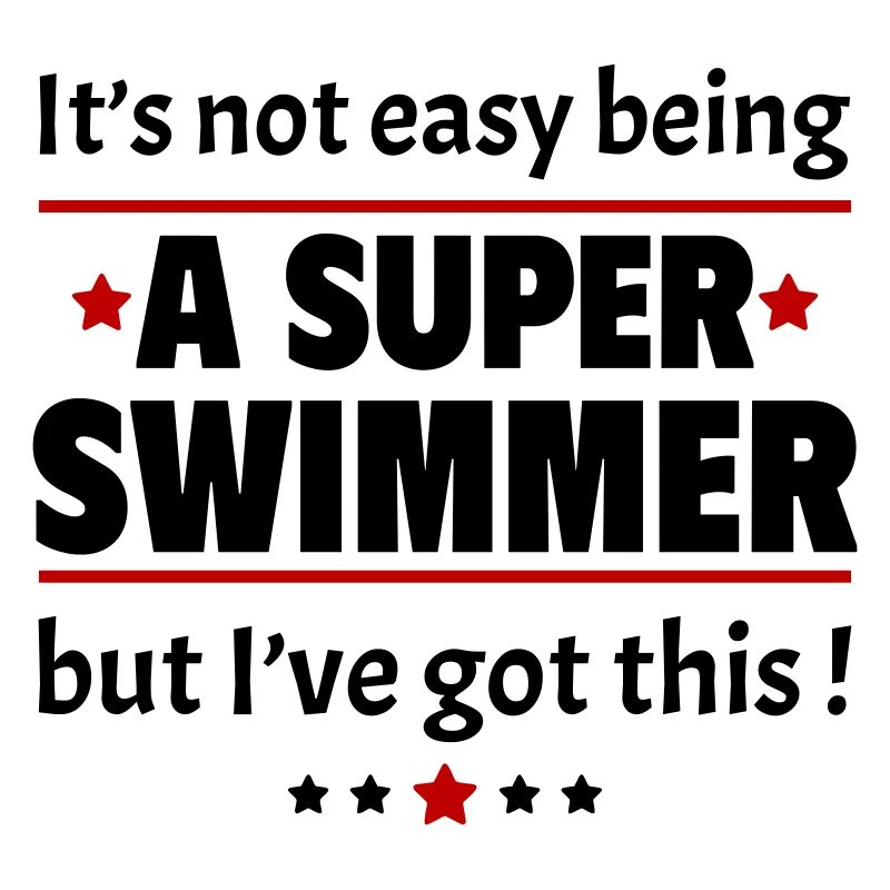 Es ist nicht einfach, ein super Schwimmer zu sein