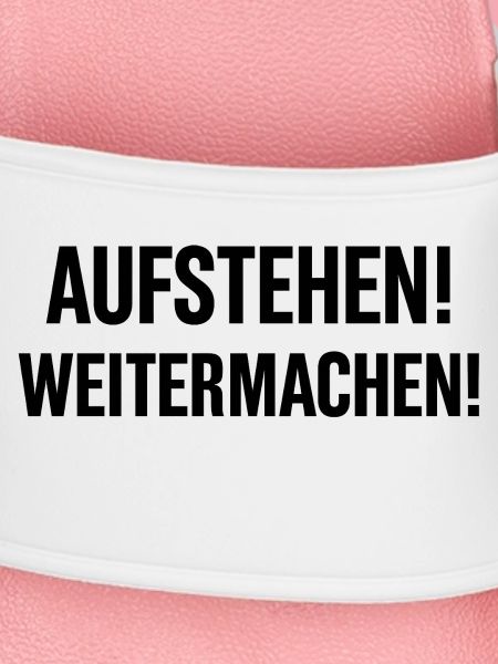 Aufstehen weitermachen