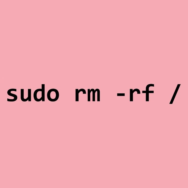 sudo rm rf