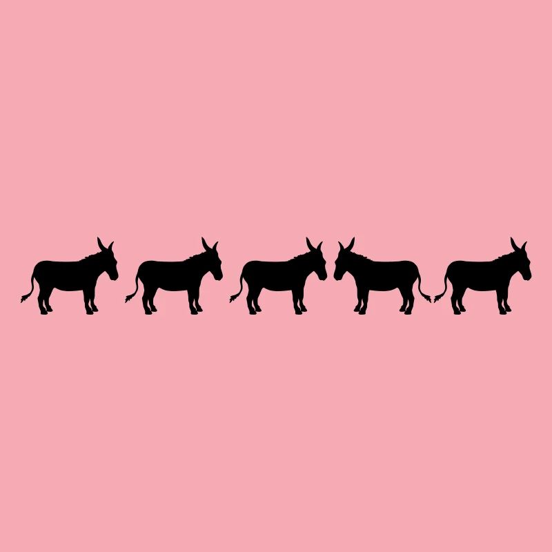 anders be different esel pferd pony klein packesel