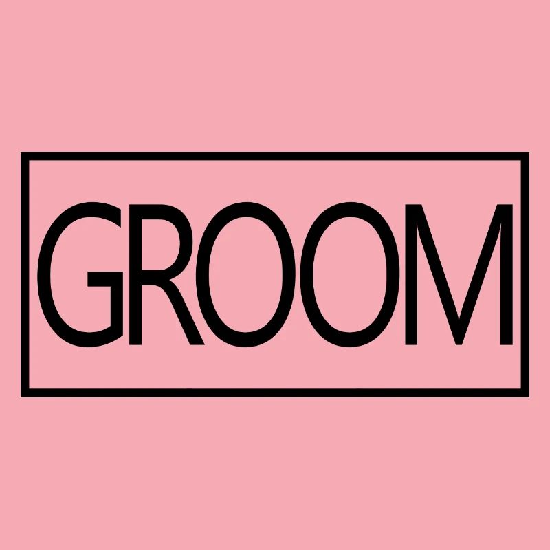 Bräutigam - Ehemann wird Hochzeitsfeier Verlobung