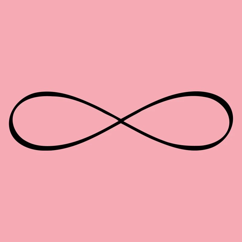 Infinity Simbolo dell'Infinito Amicizia