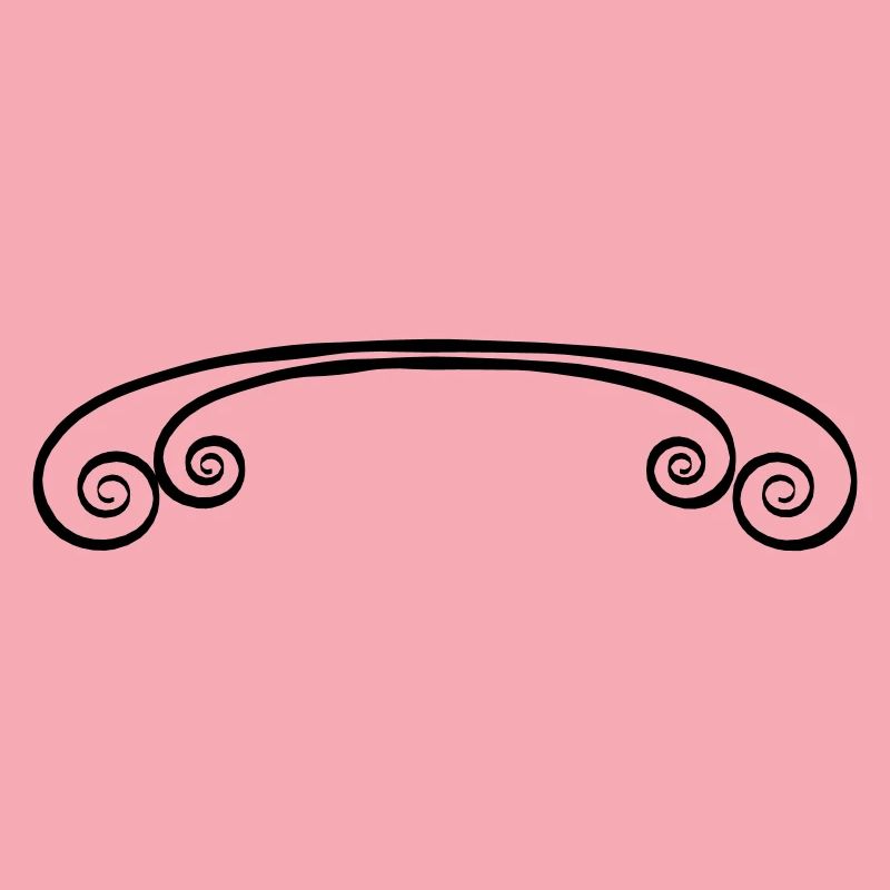 Black Decorative Underscore