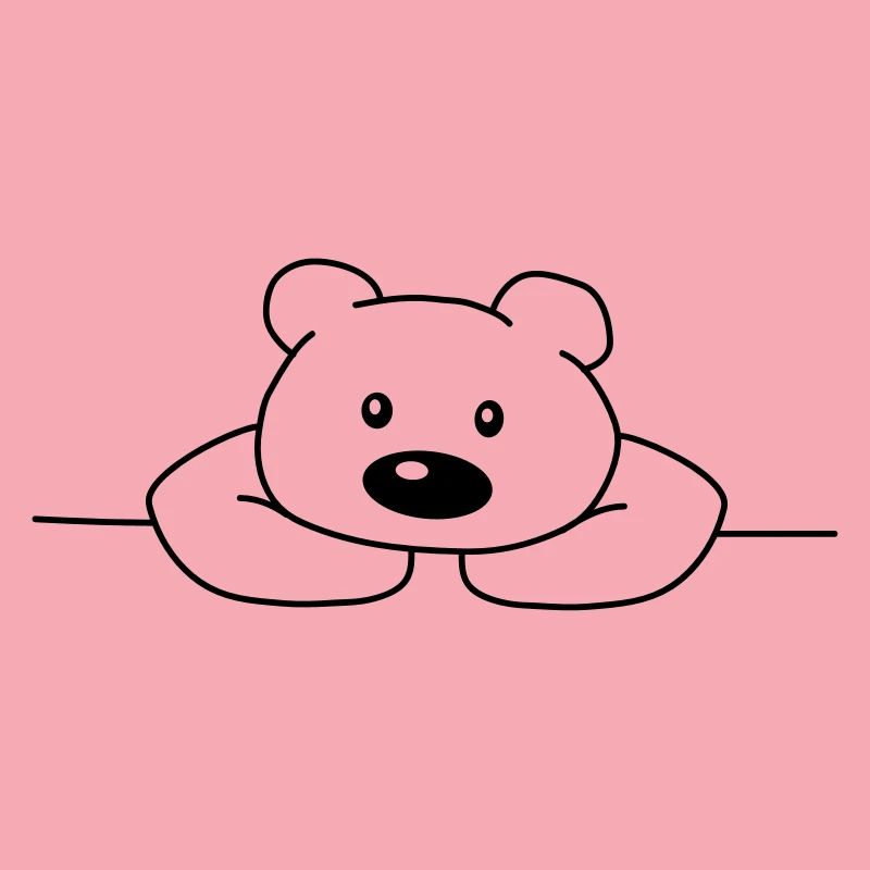 Cute Cute Cute Sad Bear Brown Bear
