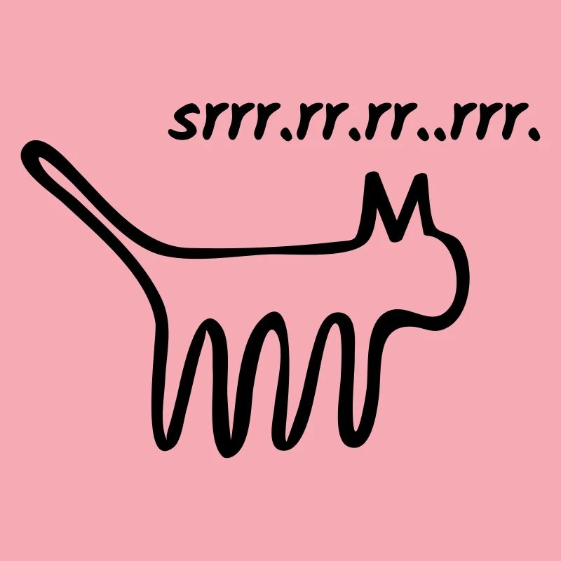 Schnurrende Katze
