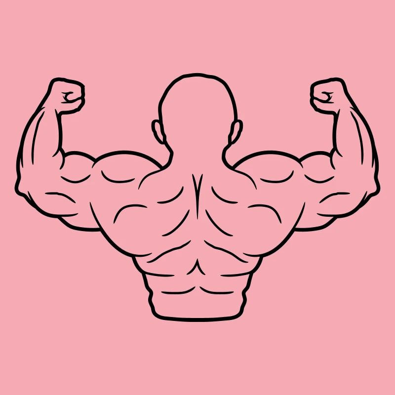 Strong poor bald head