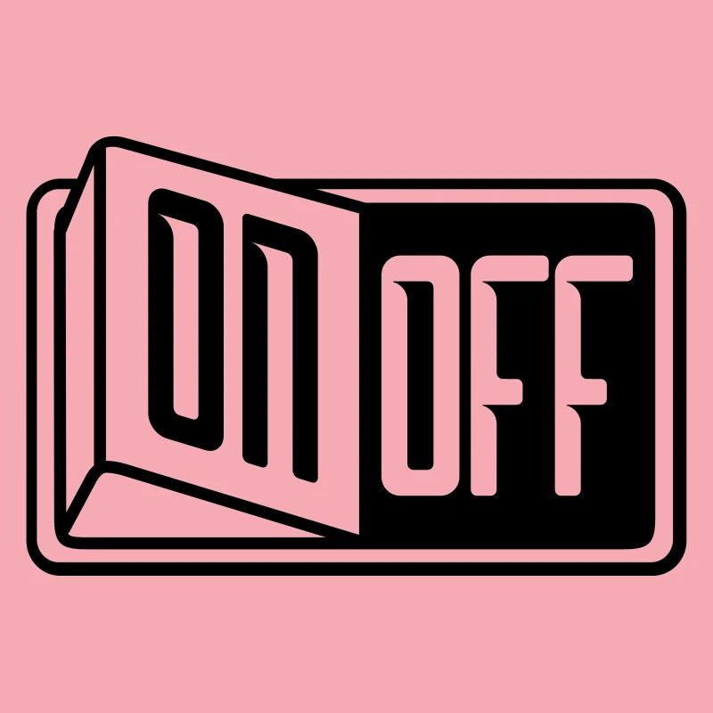 turn off off on switch button switch on