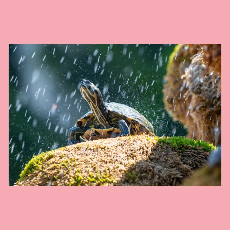 Yellow-bellied slider Trachemys scripta scripta