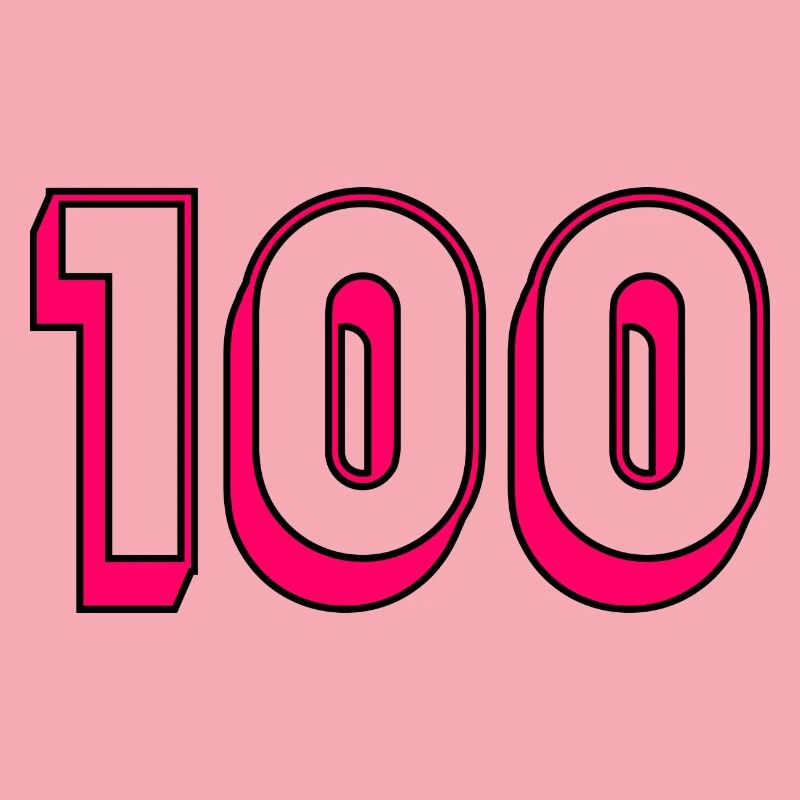100. 100 YEARS. 100th ANNIVERSARY. BIRTHDAY 100