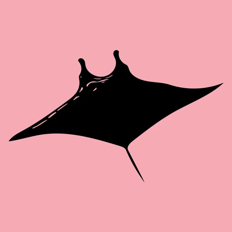Manta Rochen Vector Style