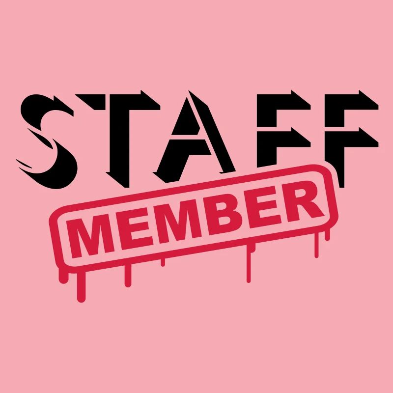 Staff Member Freunde Team Mitarbeiter Crew Logo