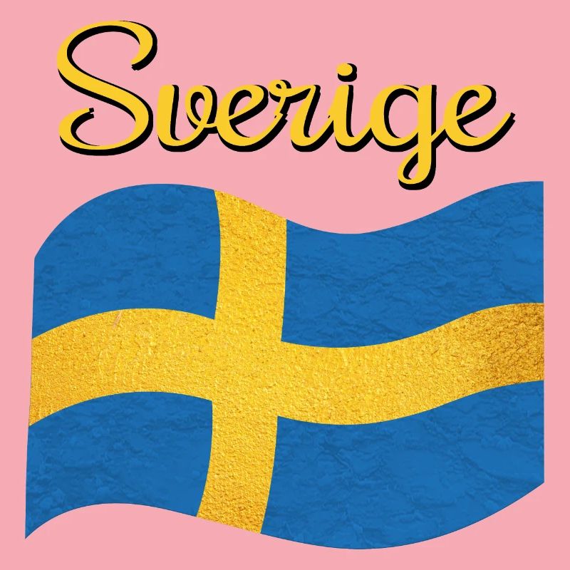 Le drapeau de la Suède Sverige