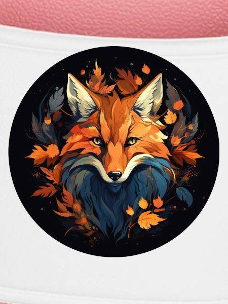 Fuchs im Herbstlaub