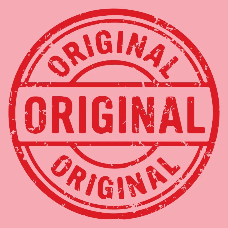 Original Stamp logo. Original Rubber Stamp design