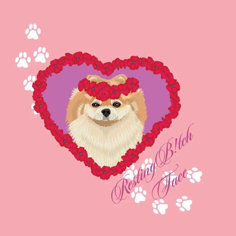 Resting B!tch Face Pomeranian