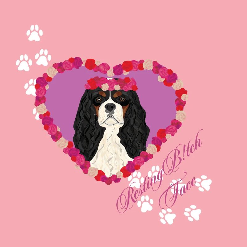 Ruhende B!tch Face Cavalier King