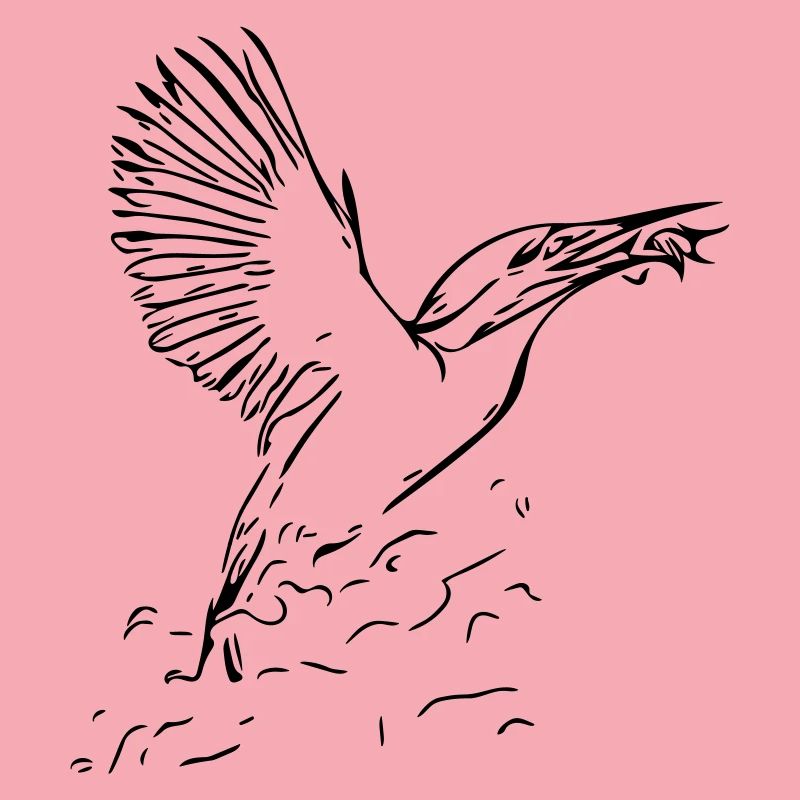 Eisvogel mit Fisch
