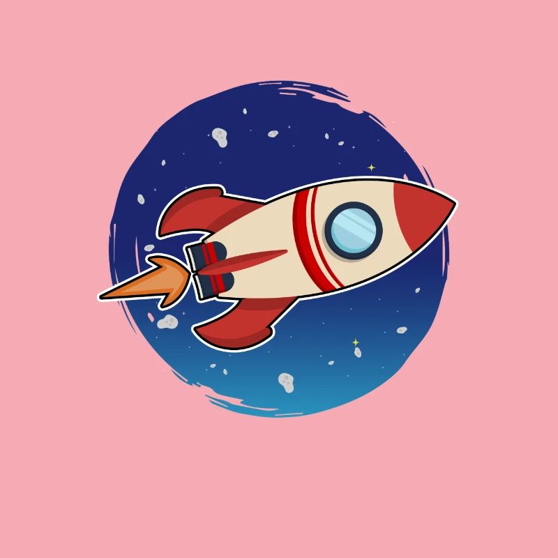 Fast Rocket Launches into space