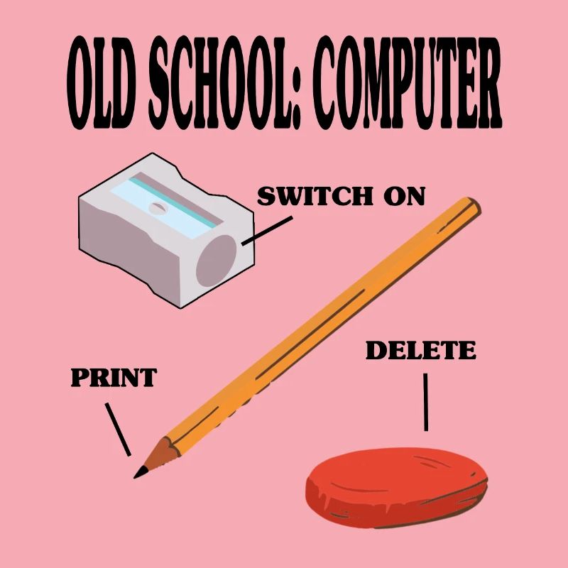 Old School Computer PC Technik