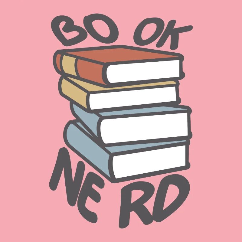 Book Nerd Book Stack