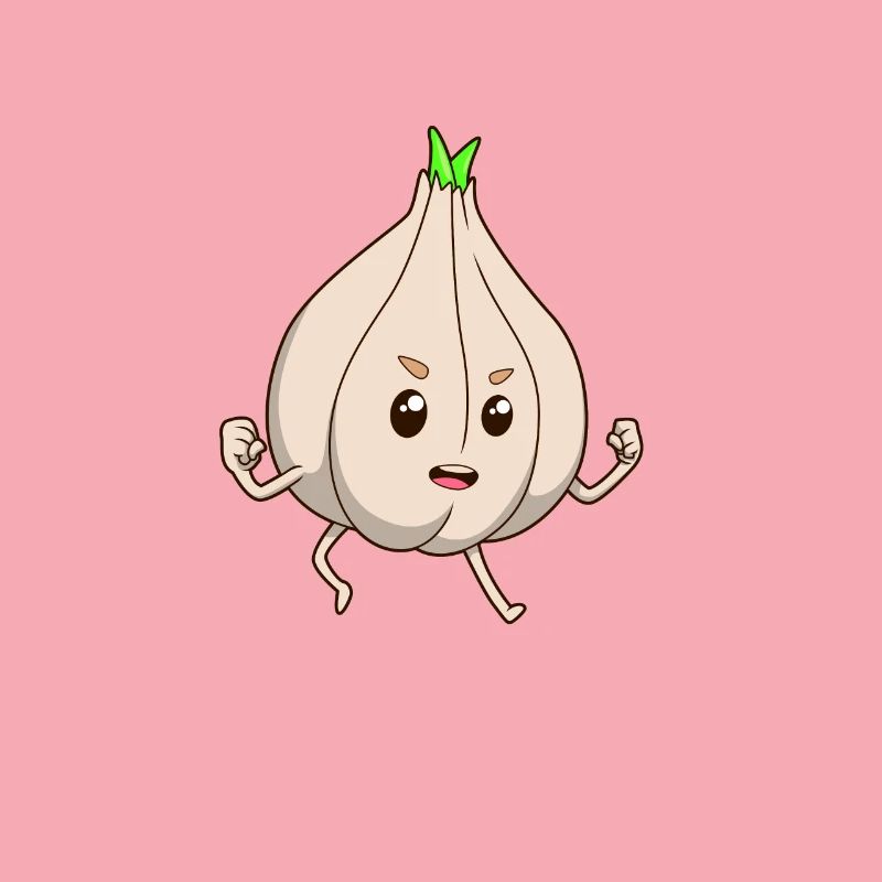 Comic Knoblauch