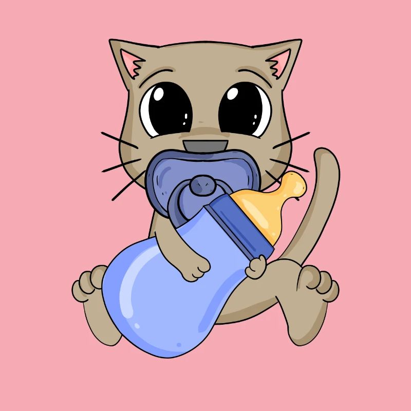 Bébé Jeune Chat