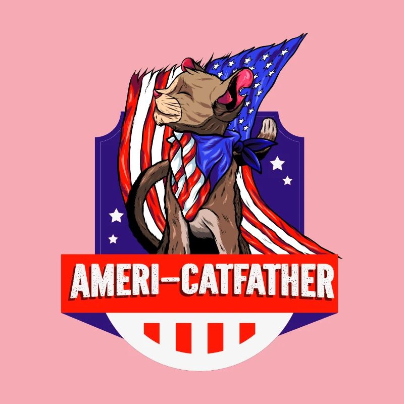 Ameri-catfather 4 juillet Jour de l’indépendance