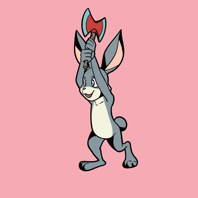 Axe Throwing Rabbit - Axe Throwing