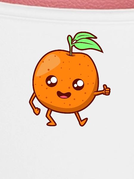 Kawaii Comic Orange