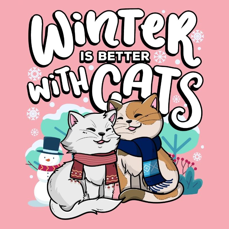 Der Winter Ist Besser Mit Katzen Herbstsaison