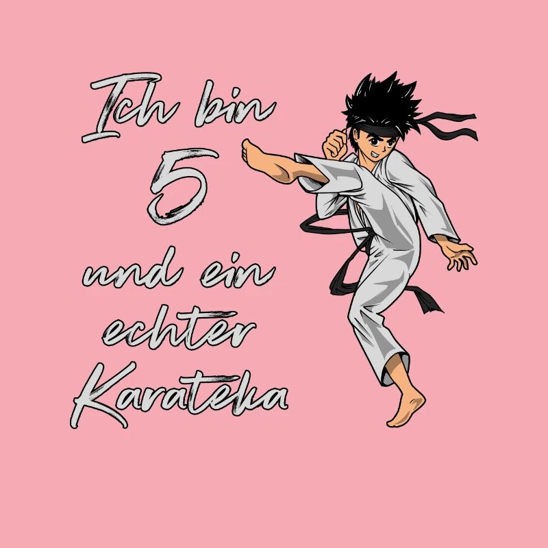Ich bin 5 - Jungen Karate
