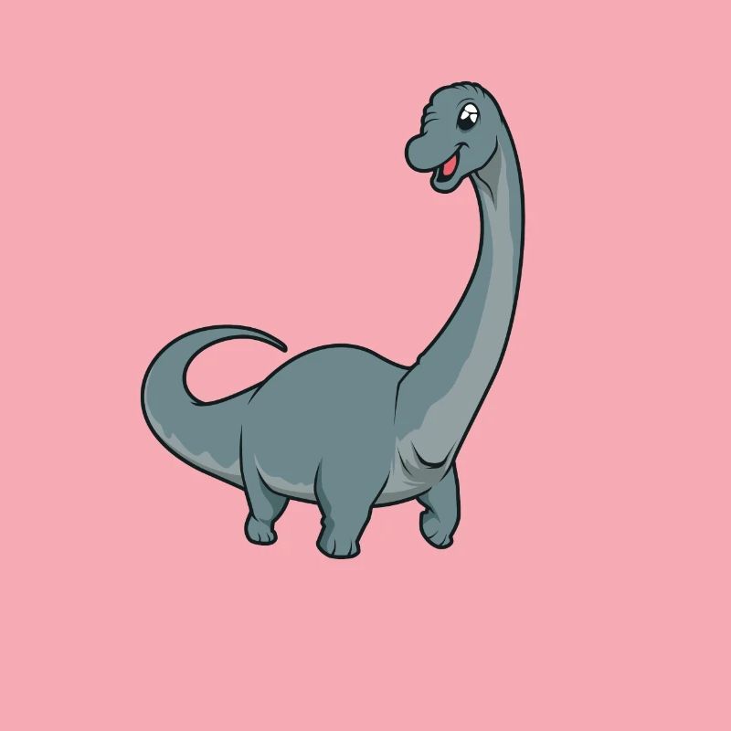 Kawaii Brachiosaurus