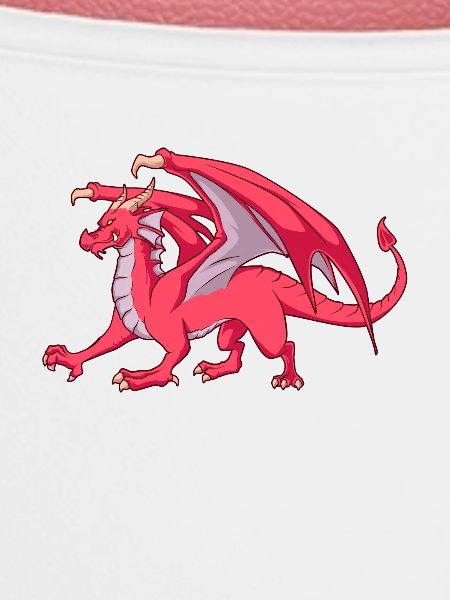 Roter Drache