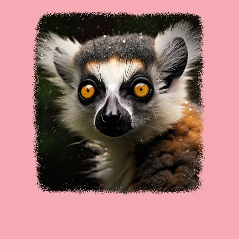 Ring-tailed lemurs realistic ring-tailed lemur