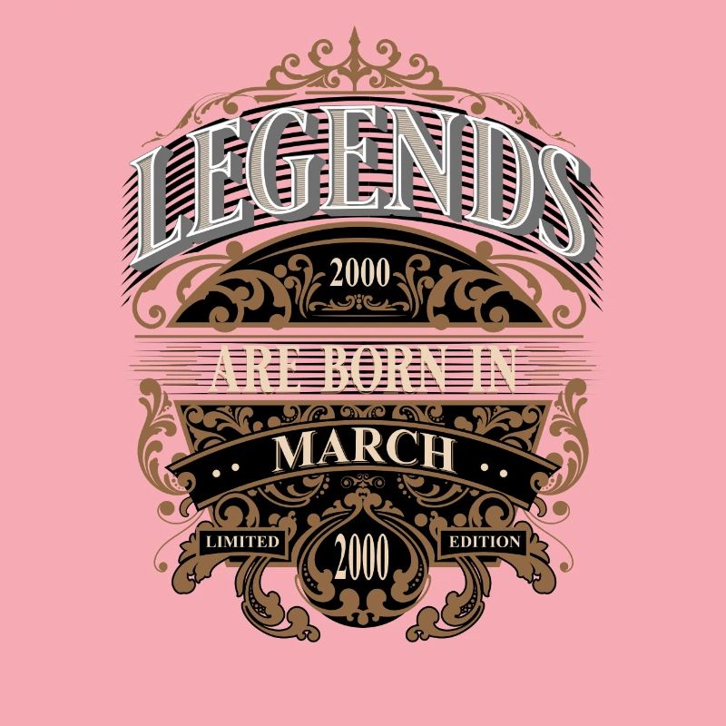 2000 Mars Naissance Anniversaire Année de naissance