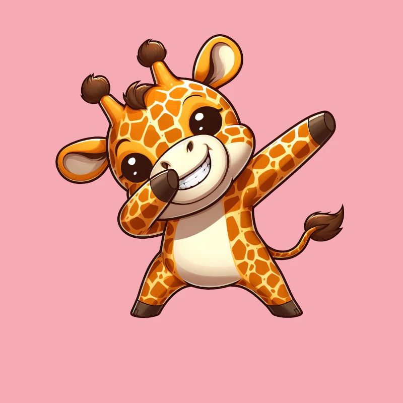 Cool Giraffe Dabbing Style