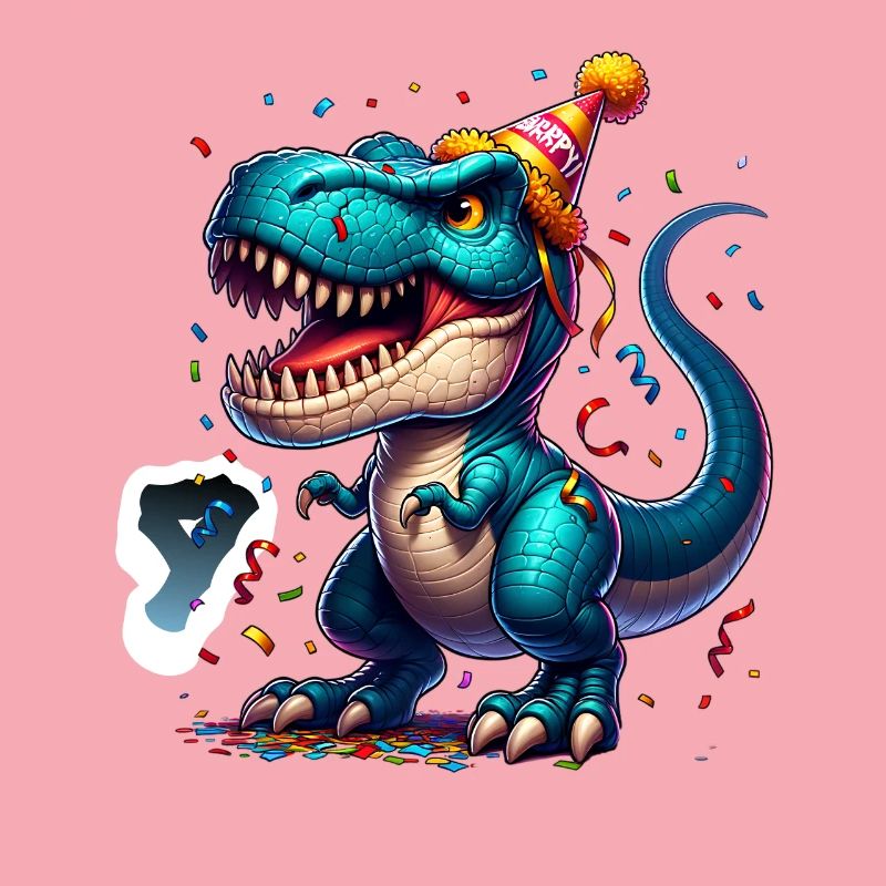 9. Geburtstag T Rex Dinosaurier Kindergeburtstag