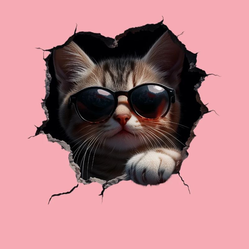 Drôle de chats Propriétaire de chat Chat mignon Chat de compagnie