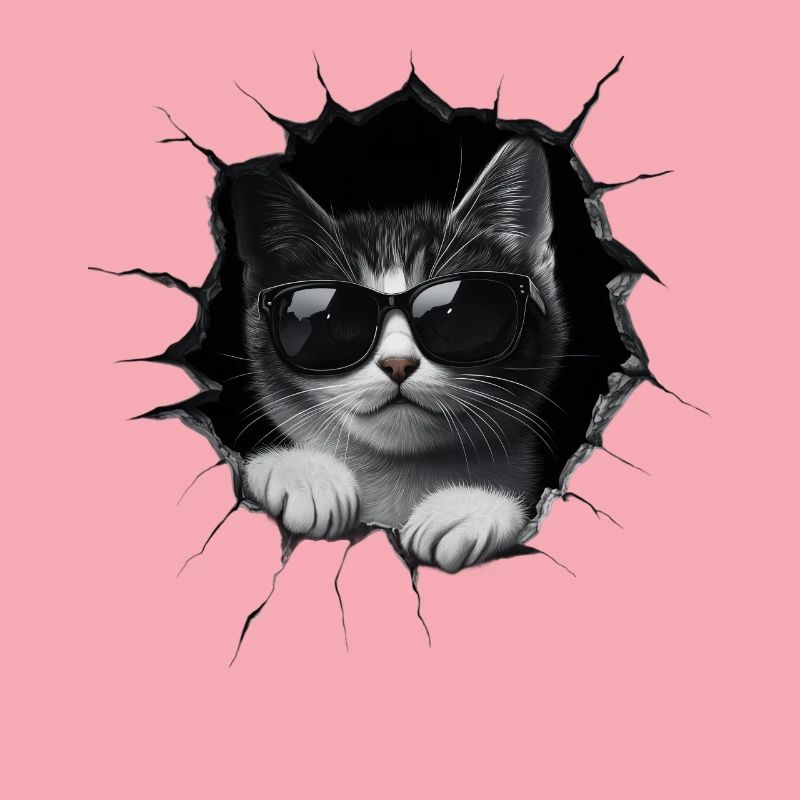 Drôle de chats Propriétaire de chat Chat mignon Chat de compagnie