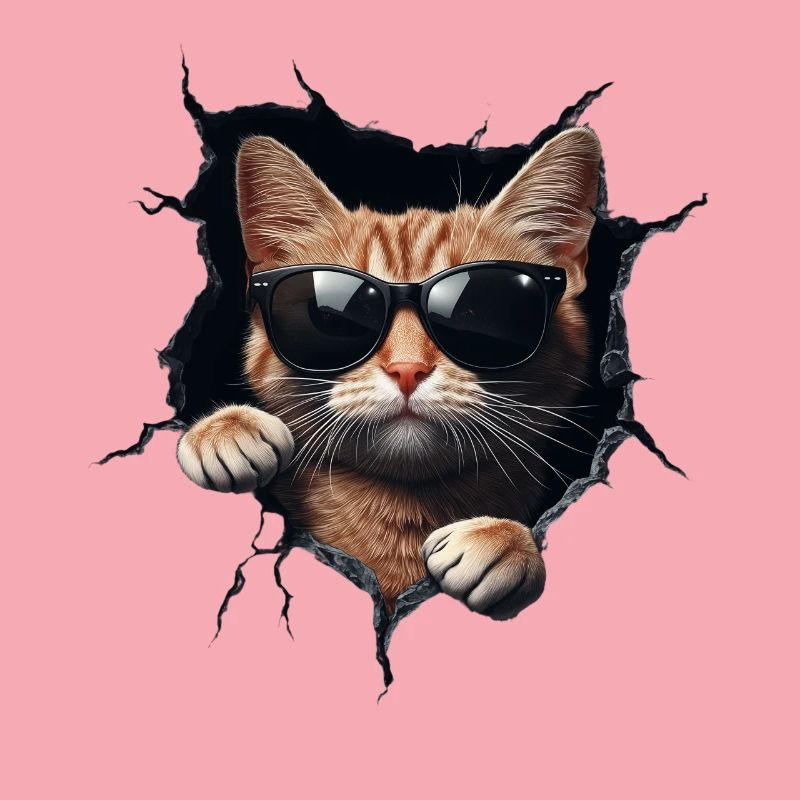 Drôle de chats Propriétaire de chat Chat mignon Chat de compagnie