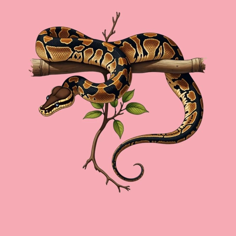 King Python Snakes Lover Terrarium Python