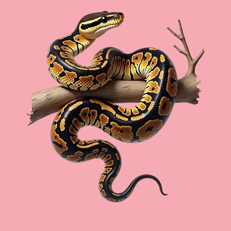 Roi Python Serpents Amoureux Terrarium Python