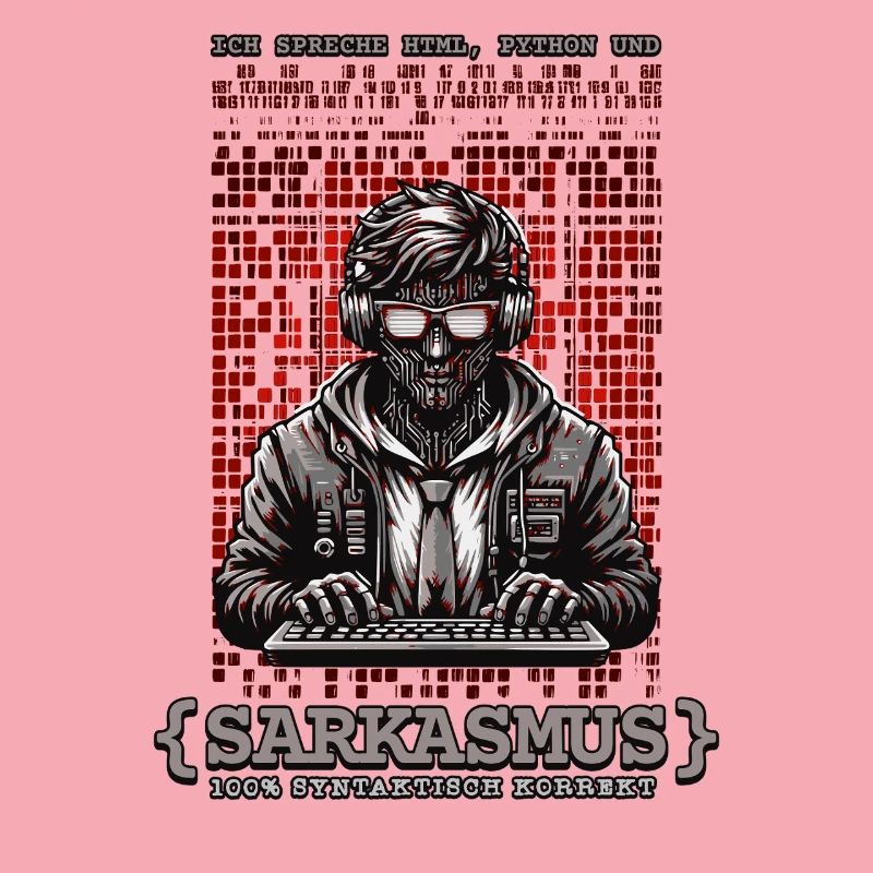 I speak HTML, Python and sarcasm