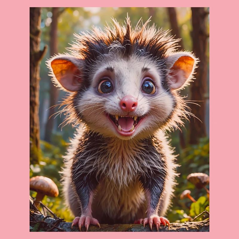 super süßes australisches Tier Down Under - Opossum